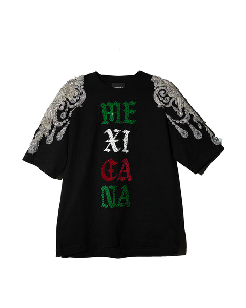 Black Tee "Mexicana"