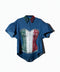 Camisa mezclilla estilo corset bordado