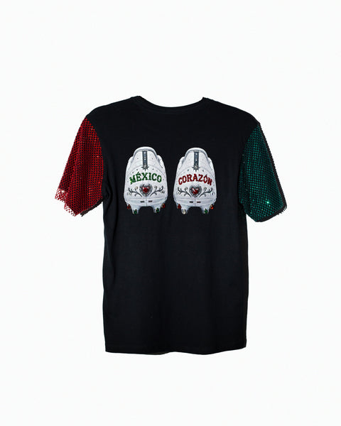 Tee Shirt Tachones manga tricolor