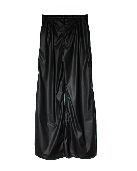 Black flared pants