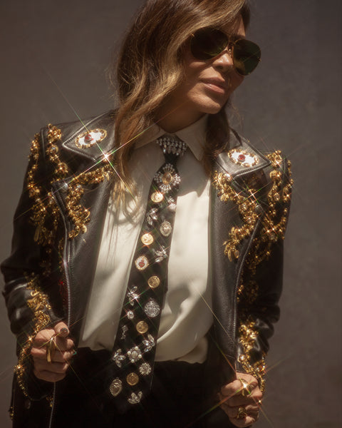 Biker Jacket Decorada