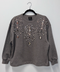 Sudadera gris candelabros