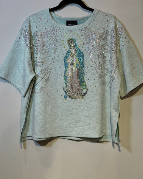 Conjunto Virgen con cristales