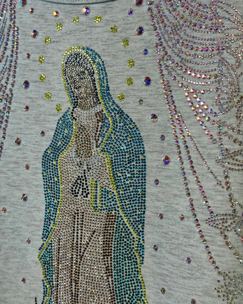 Conjunto Virgen con cristales