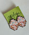 Aretes cowgirl rosas
