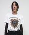 T shirt blanca Sagrado corazón "La herencia se lleva en la sangre"