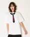 T shirt blanca Corbata Woman