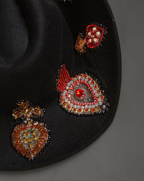 Sombrero corazones