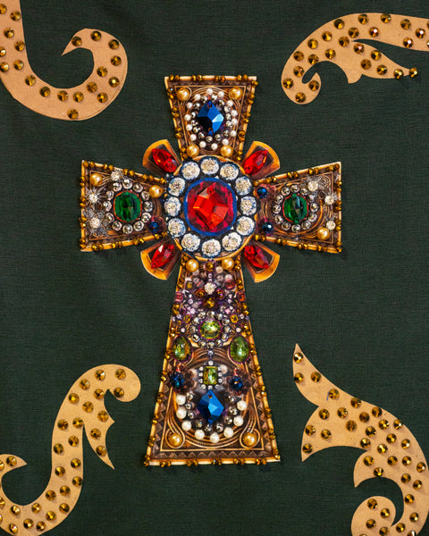 Top verde cruces