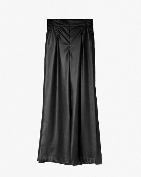 Black flared pants