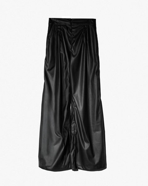 Black flared pants