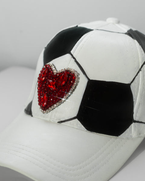 Gorra estampado de balón