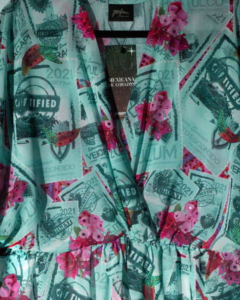 Kimono Dress Postales