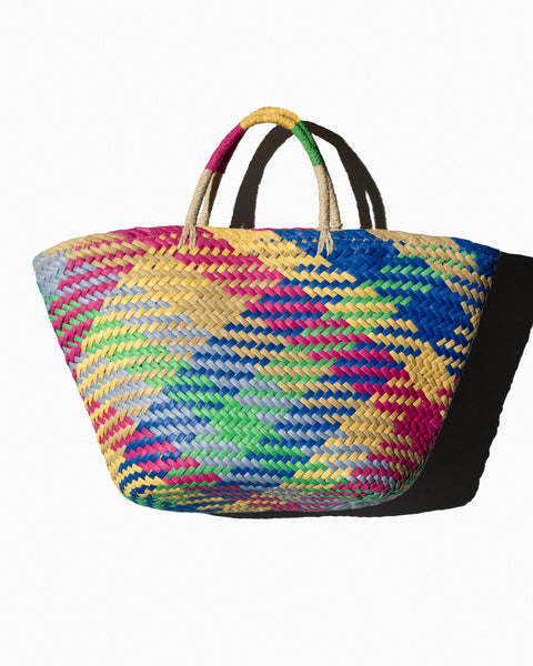 Bolso Artesanal Aplicación Ojo Pedrería