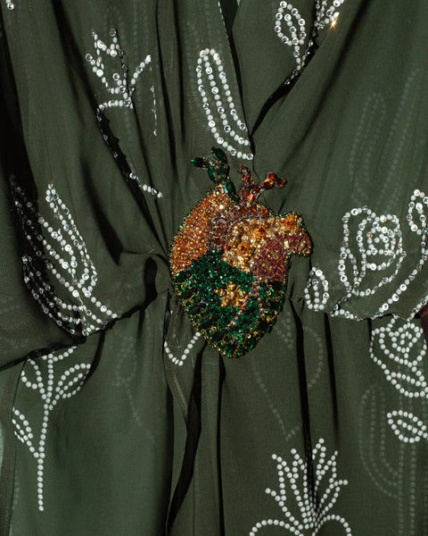 Vestido/Kimono Corazones y Cactus