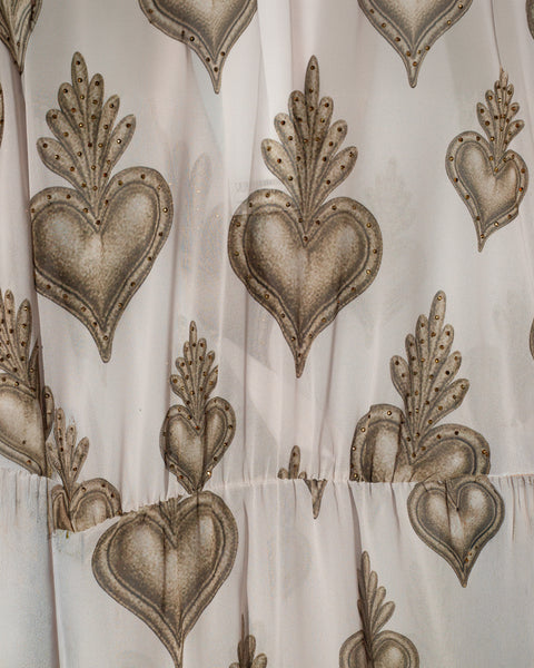 Vestido/Kimono Sagrado Corazon Cristales