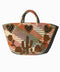 Bolsa Artesanal Cactus y Corazones Bordados
