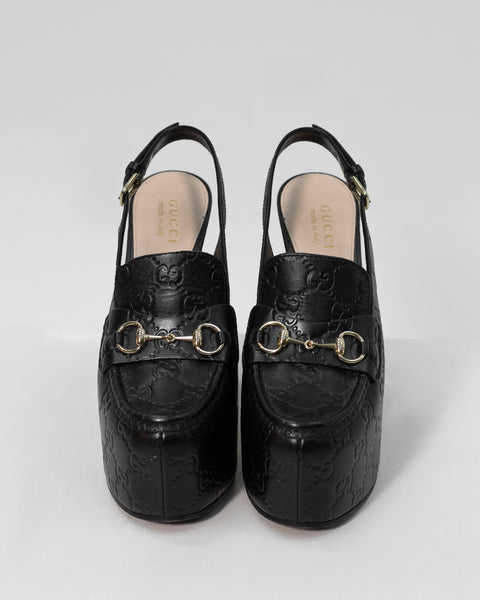 Tacones Gucci -Negros