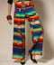 Pantalón de zarape corte rector