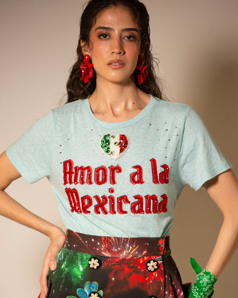 T-shirt Amor a la Mexicana