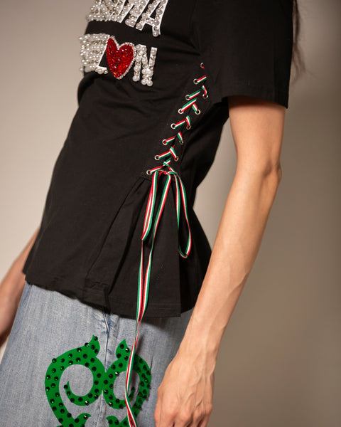 T-shirt Mexicana de corazón