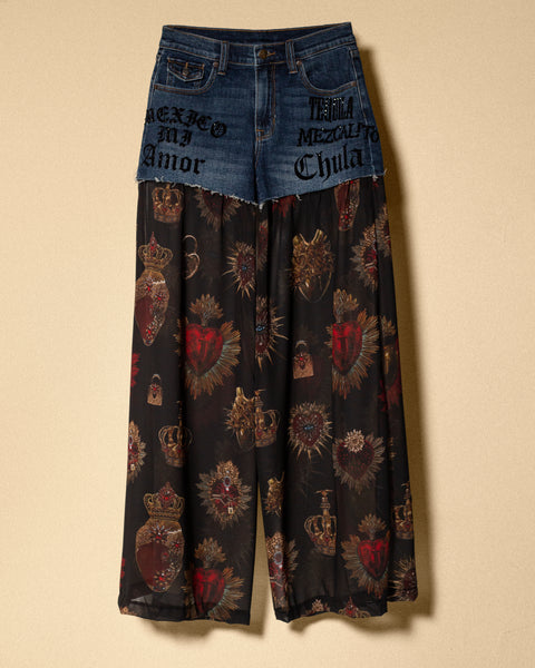 Short pantalon sagrados corazones