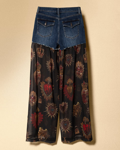 Short pantalon sagrados corazones