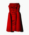 Vestido rojo straple