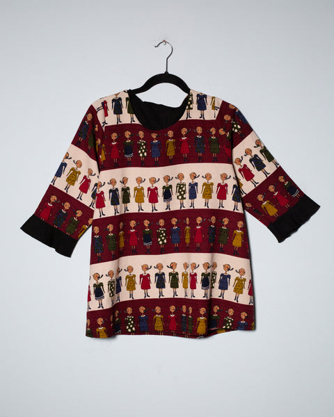 Blusa Manga Tres Cuartos