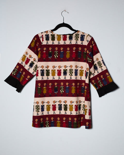 Blusa Manga Tres Cuartos