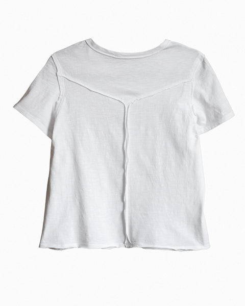 Tee blanca Mexicana verde y rojo
