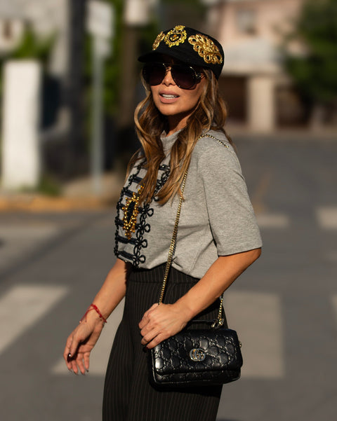 Gray Napoleon Tee