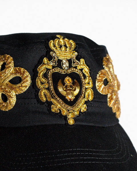 Black & Gold Cap