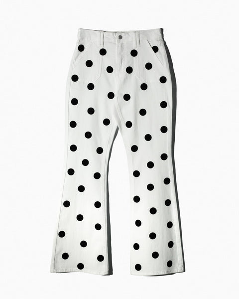 Polkadot Jeans Blancos