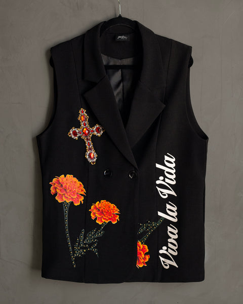 Chaleco negro Viva la Vida