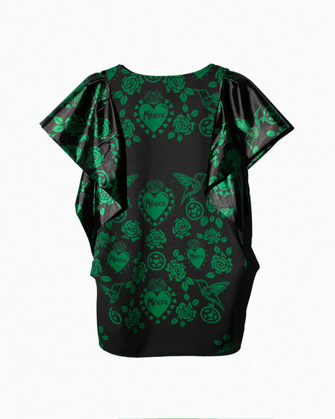 Blusa Larga Negra México