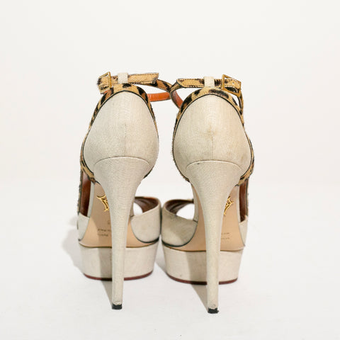 Charlotte Olympia leopardess pumps Talla 3.5