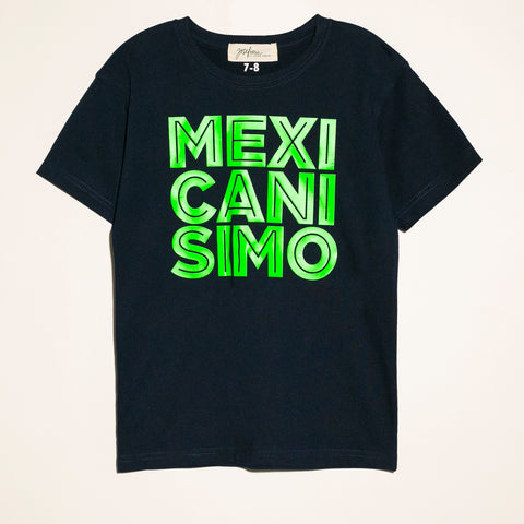 Tee kids navy Mexicanísimo