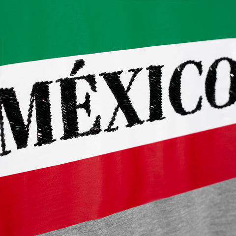 Tee gris México bordada