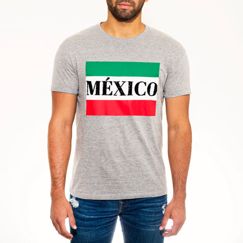 Tee gris México bordada