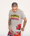 T-SHIRT GRIS “TAQUERÍA JOSEFINA” GLITTER CON ROSAS