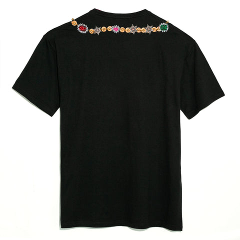 TEE NEGRA COLLAR SOY LA MUJER DE MIS SUEÑOS
